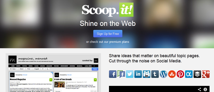 Scoop it! Get Started Right!