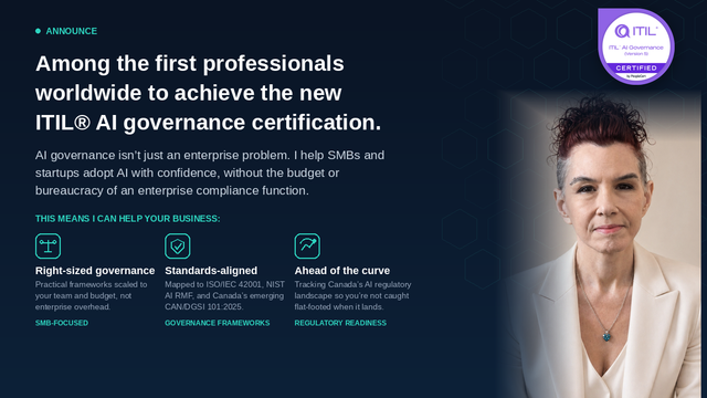 AI Governance Announcement Website Graphic
